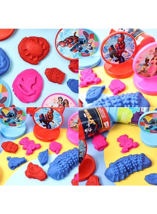 MARVEL Spiderman Clay Dough with Figure Stamper Multicolour 3oz 100381 - Image 4